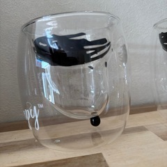 スヌーピー　グラス2個セットの画像