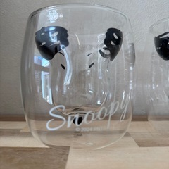 スヌーピー　グラス2個セットの画像