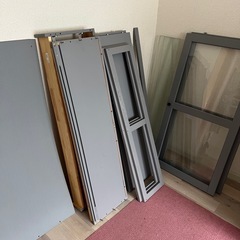 IKEA HAVSTA グラスキャビネットの画像