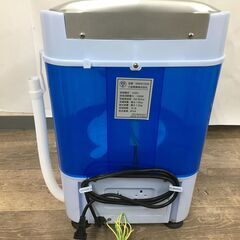 三金商事 ポータブル洗濯機 MWM1000 2020年製 通電確認のみ 水流式 小型洗濯機 ミニ洗濯機 25l菊MZの画像