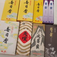青雲　毎日香　他　線香まとめ　現状品の画像
