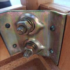 木製のダイニングテーブル　差し上げますの画像