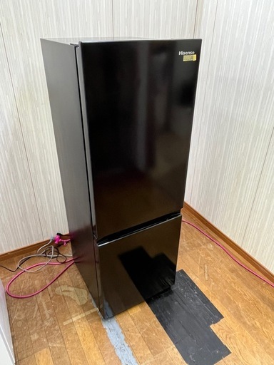 #56 大きめ2ドア!! Hisense 2023年 175L HR-D1701B 右開き 直冷式冷蔵庫
