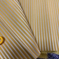 正絹　帯　　　シルバー＆辛子色　いかがでしょうか？の画像