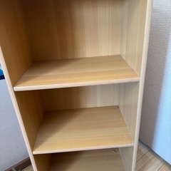 美品❣️カラーボックスナチュラルカラーです☆の画像