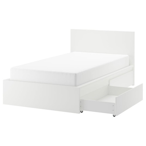 【12月末まで】解体済 IKEA セミダブル ベッドフレーム