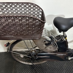 東京23区配達無料🌈新基準 Panasonic パナソニック ビビDX 13.2Ah リチウム 電動自転車中古　1968の画像