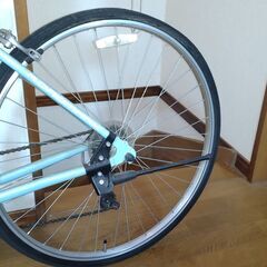 しばらく乗っていません 子供（身長168cm）が使っていたクロスバイクですの画像