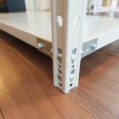 【引取限定】プラス KR 軽量 スチールラック 業務用 (天地5段) 耐荷重150kg/段 |奥行462mm 高さ1200mm 幅887mm　中古品・欠品ありの画像