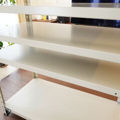 【引取限定】プラス KR 軽量 スチールラック 業務用 (天地5段) 耐荷重150kg/段 |奥行462mm 高さ1200mm 幅887mm　中古品・欠品ありの画像