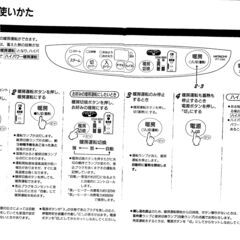 HITACHI  日立畜熱温風ヒーター　加湿スチーム付き　1996年製の画像