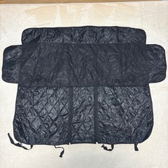 ペット用ドライブシート シートカバー 傷防止 お出かけ 車 犬　ブラックの画像