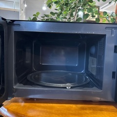 高年式🌈2024年製💗マットブラック🖤電子レンジエスケイジャパンSJM-M17DAの画像