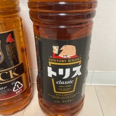 トリス クラシック　ブラックニッカ 　NIKKA ウィスキー 4000ml 4L ウイスキー 酒 未開栓　2本の画像