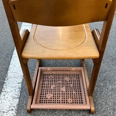 椅子　レトロ調子供用① の画像