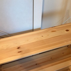 無印良品　パイン材　
ユニットシェルフ 86cmの画像