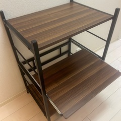 美品レンジ台 レンジラックの画像