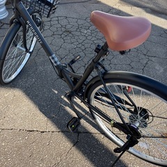 新品同様 マイパラス MC507  折りたたみ自転車 6段変速 シティサイクルの画像