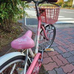 【中古】子ども自転車 20インチの画像