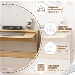壁掛けデスク 折りたたみ　未使用品の画像