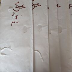 着物用　和紙たとう紙5枚　収納ケース1つをセットでの画像