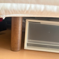 ※12/7-12/9引き渡し※0円無印シングルベッドの画像