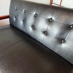 【お譲りします】レトロ　ソファの画像