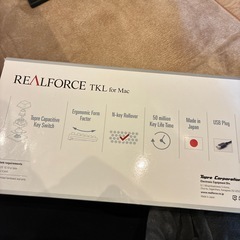 東プレREALFORCE for Mac  R2TL-JPVM-BKの画像