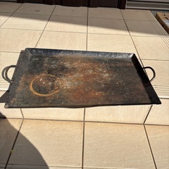 バーベキュー鉄板の画像