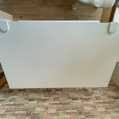 白デスク（奥行59／横100／高さ72cm）の画像