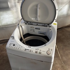 2012年製SHARP洗濯乾燥機の画像