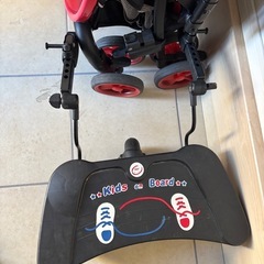 本日限定価格　ミッキーマウスベビーカー　ベビーカーボード付きの画像