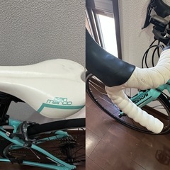 【商談中】【おまけ多数有】ロードバイク Bianchi ビアンキVia NIRONE7   2014年モデル　Claris 44cmの画像