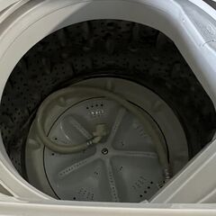 ヤマダ　2022年製 全自動洗濯機 6㎏ YAMADA SELECT YWM-T60H1 　お近くなら無料で配達いたしますの画像