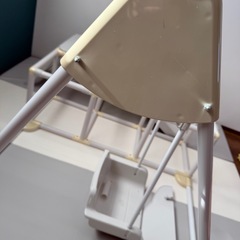 マイファーストキッズパーク ホワイト ジャングルジム 室内 滑り台 折りたたみ トイザらス限定の画像