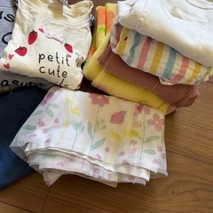 女の子洋服10枚サイズ100の画像