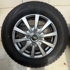 沢山のお問い合わせありがとうございました。‼️軽自動車用 スタッドレスタイヤ付きアルミホイール4本セットの画像