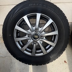 沢山のお問い合わせありがとうございました。‼️軽自動車用 スタッドレスタイヤ付きアルミホイール4本セットの画像