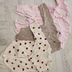 ロンパースサイズ70/9点(3点未使用)の画像