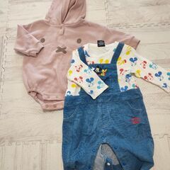 ロンパースサイズ70/9点(3点未使用)の画像