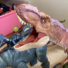 恐竜　ジュラシック　おもちゃまとめての画像