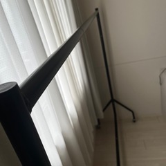 Amazonベーシック ハンガーラック 洋服ラック 頑丈 キャスター付き長さ1.82×高さ1.52m ブラックの画像