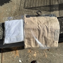 DHC 防虫ネット H-720 白 約83cm×105cm ガーデニングエプロンの画像