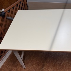 サカエ　作業台　高さ調整可能　幅180　奥90　高さ74---94ｃｍの画像