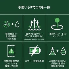 12/16値下げしました⭐️未使用/未開封⭐️2025年製  Roomba 105 Combo ロボット掃除機  RCC-Y2 床拭き No.7917 KEの画像