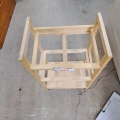 【リサイクルショップどりーむ天保山店】NO.5138　木製ラック　写真参照🎵　オススメ🎵の画像