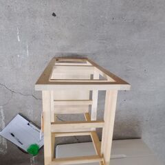 【リサイクルショップどりーむ天保山店】NO.5138　木製ラック　写真参照🎵　オススメ🎵の画像