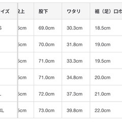 無印良品　洗いざらしデニムイージーパンツの画像