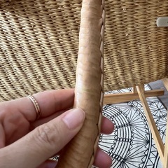 ベビーベッド　
ボルガクーファン　スタンド付きの画像