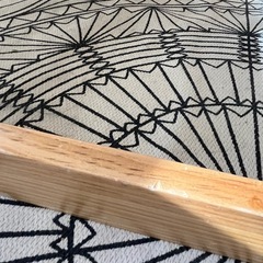 ベビーベッド　
ボルガクーファン　スタンド付きの画像